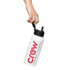 Bottle With Straw